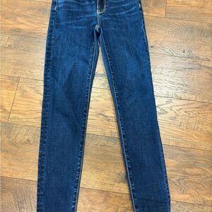 American eagle size 0 super hi-rise jegging